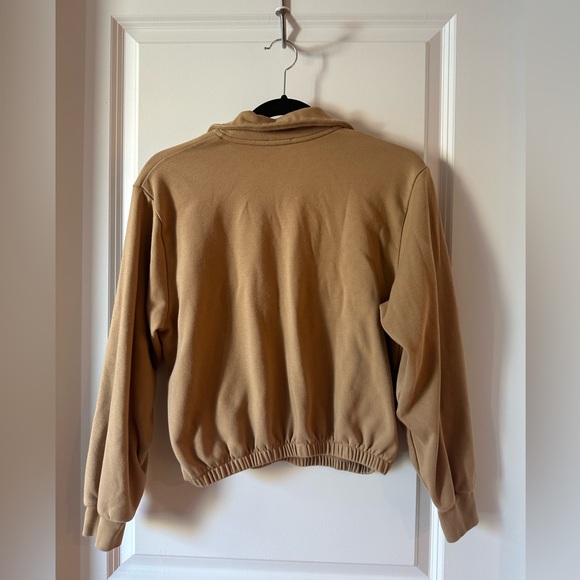 AYR Courtside Tracksuit Top Womens Medium Biscut Tan Brown - Picture 3 of 3